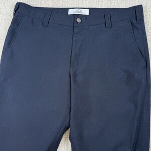 Bluffworks Men's 36x30 (Actual 37x30) Blue Straight Leg Polyester Pants